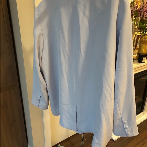 Good American Soft Blue Blazer - Picture 4 of 6